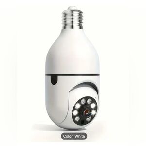 Smart HD WiFi Light Bulb Security Camera
1080P Night Vision 2 Way Audio